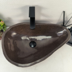 Каменная раковина из речного камня RS-05033 (58*38*15) 0857 из натурального камня