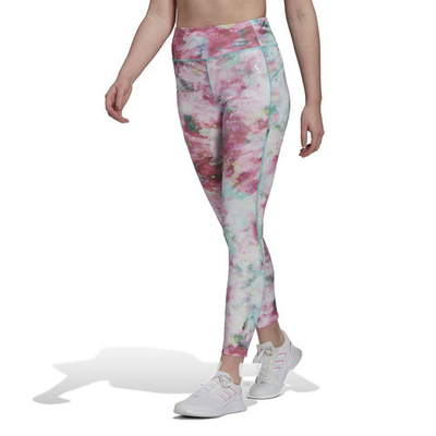 Женские теннисные брюки adidas You For You Feel Brilliant 7/8 Tight Women - Multicoloured