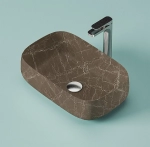 Раковина накладная Artceram Cognac 56 COL009 49 00 bronze amani