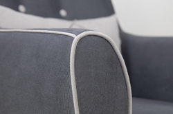 Кресло Френсис Серое