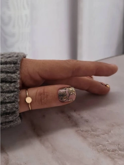 Lucky Rose Слайдеры наклейки для ногтей Foil 154