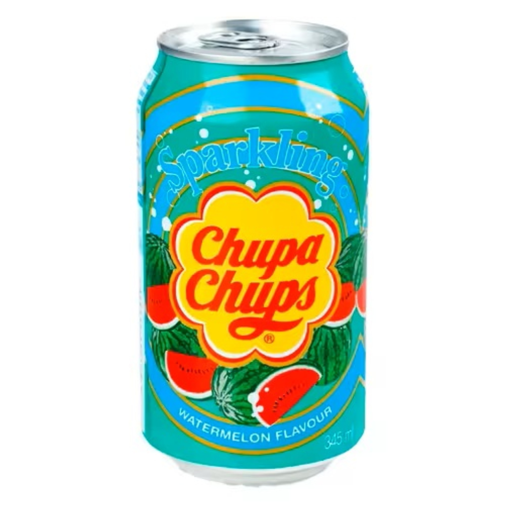 Газ.напиток Chupa Chups Watermelon 345мл