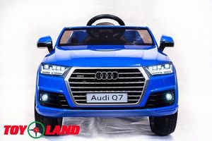 Детский электромобиль Toyland Audi Q7 синий