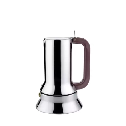 Alessi - турка кофеварка  для эспрессо под давлением на 6 чашек. / артикул   9090/6  / GTIN 8003299011773