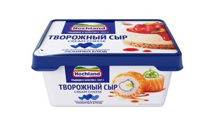 Сыр творожный Hochland 65%, 400 г