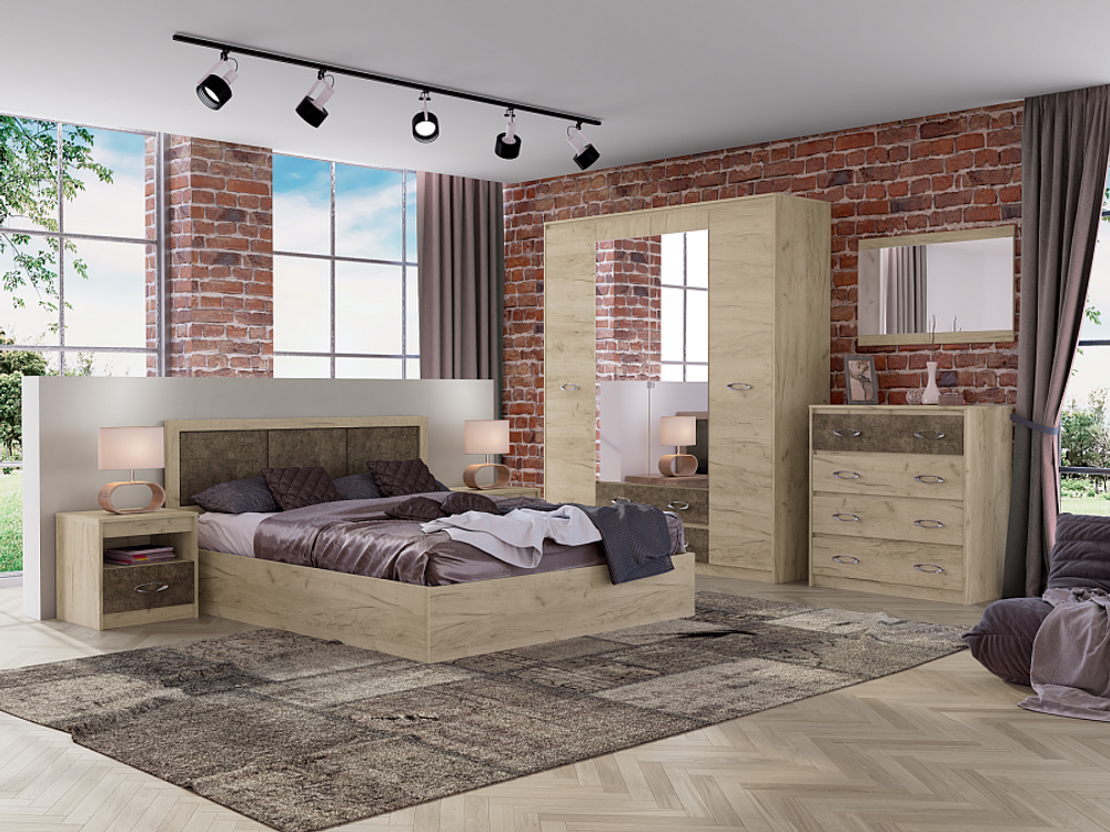 Дакота Тумба прикроватная 1шт