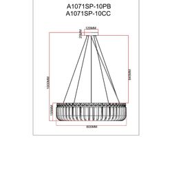 Подвесная люстра Arte Lamp