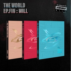 Альбом ATEEZ - THE WORLD EP.FIN : WILL 2nd Album 3 Version SET