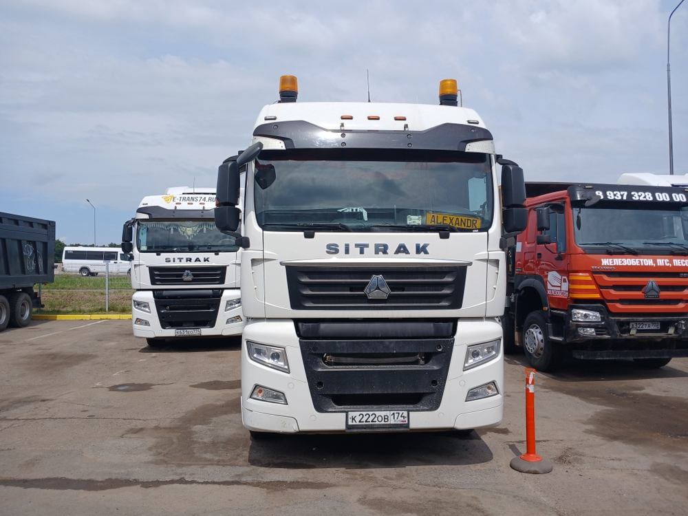 SITRAK C7H 6x4 Седельный тягач ZZ4256V364HE (Дизельный, 12,4 л, 480 л.с., АТ)