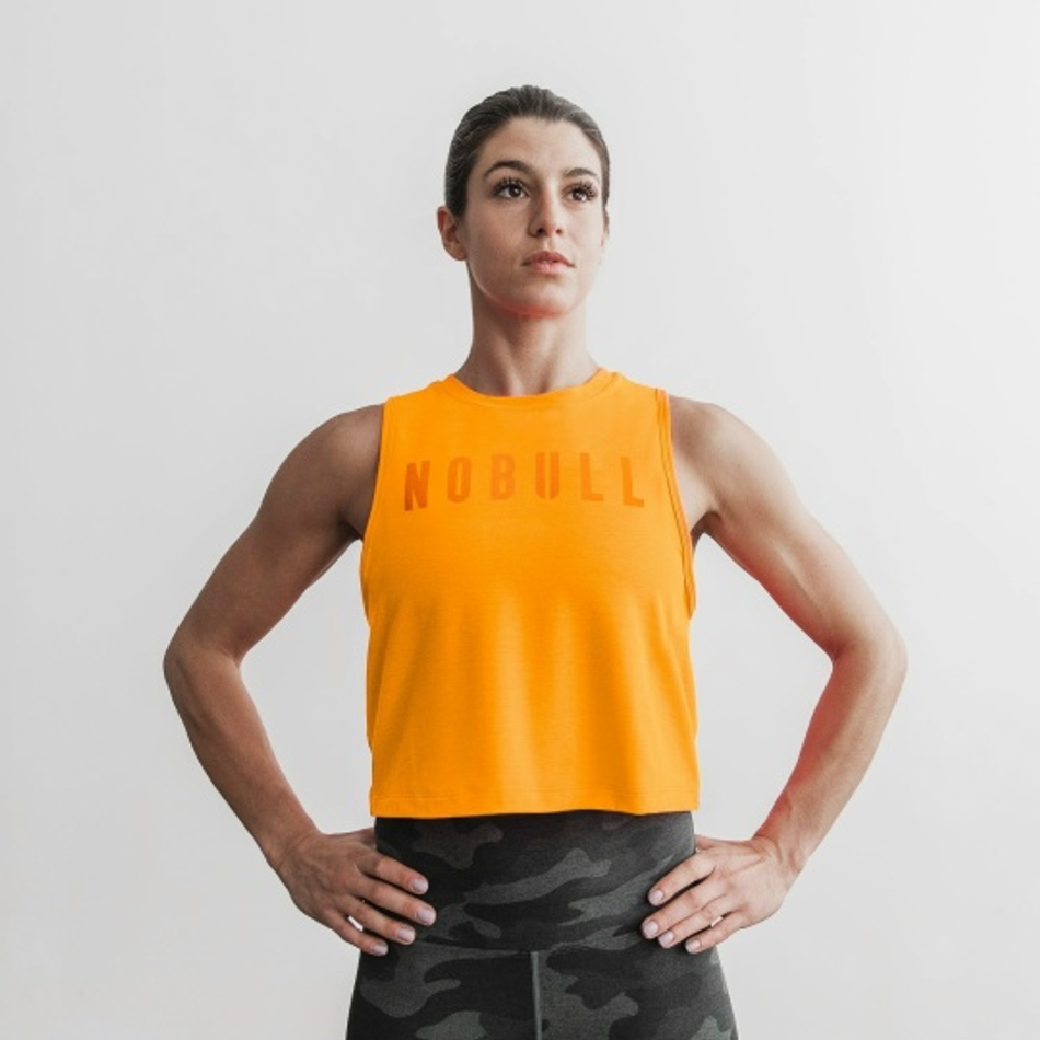Майка NOBULL оранжевая