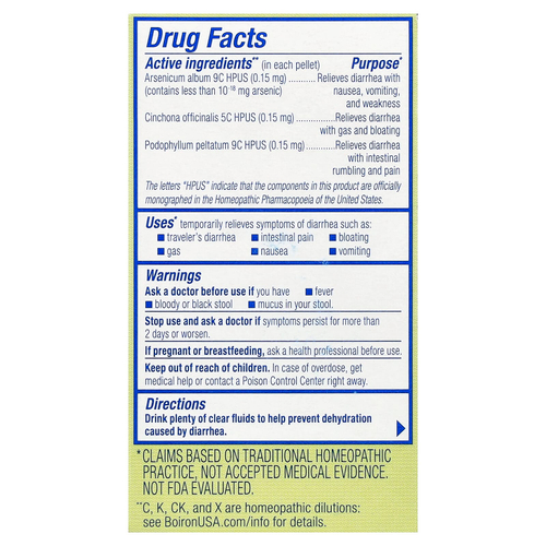 Boiron, Diaralia® On The Go, 2 переносных тюбика, прибл. 80 гранул в 1