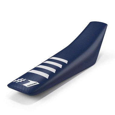 Чехол на сиденье ONEGRIPPER RIBBED - Dark Blue/White (Синий-Белый)