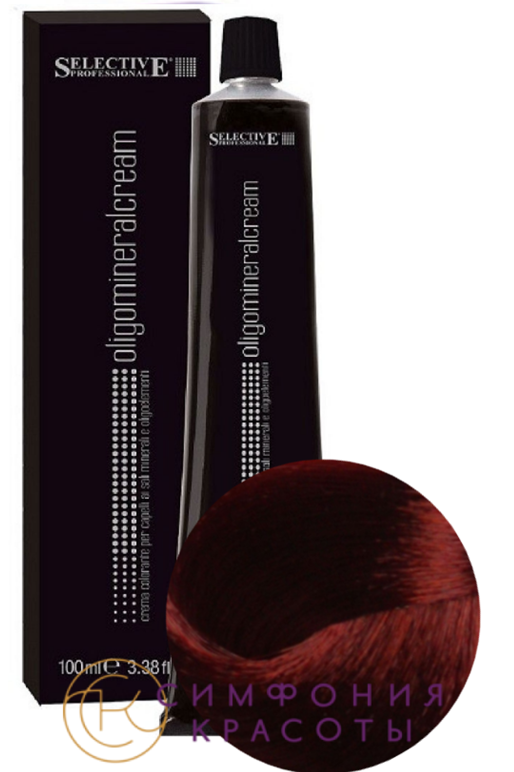 Олигомин. кр-кр/ темный блонд красный интенс 6-66