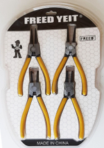 Набор съемников для снятия и установки стопорных колец 180 мм, 4 предмета