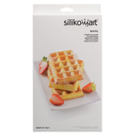 Форма для приготовления вафель waffel classic силиконовая золотая