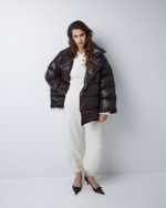 Брюки из смесового кашемира молочный