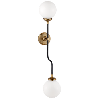 Настенный светильник Visual Comfort Bistro Double Wall Sconce
