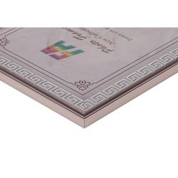 FA Пластик меандр серебро 21х30 | FA фототовары