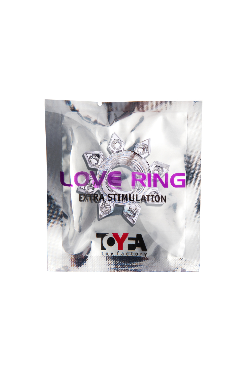 Эрекционное кольцо на пенис TOYFA Basic, TPE, прозрачный