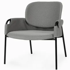 Лаунж-кресло Lok, темно-серое