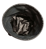 Ведро для воды и прикормки (складное) Kaida  12 л Серое