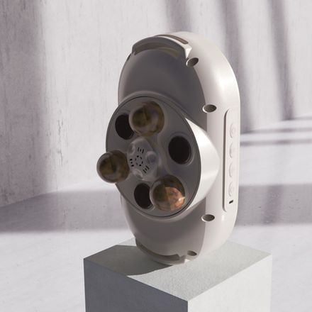 Вибромассажер для мышц кора и поясницы с функцией нагрева DFC VM-SQ-S1