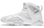 Jordan Air Jordan 7 Retro Pure Platinum non-slip lightweight mid-top retro Basketball shoes men's White