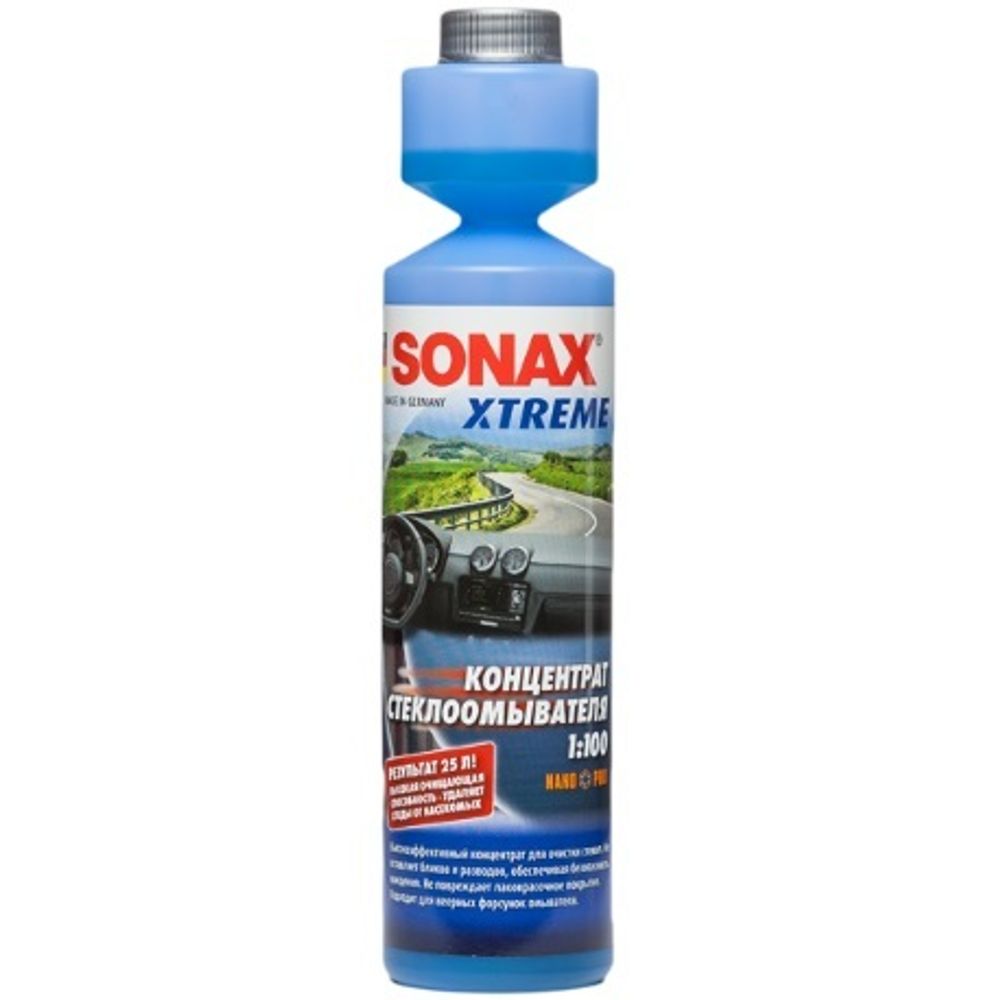 Sonax Xtreme Концетрат стеклоомывателя NanoPro 1:100 250мл.