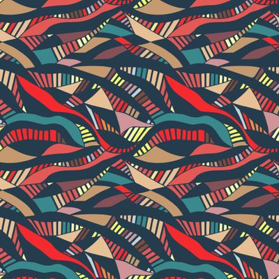 Seamless geometric pattern