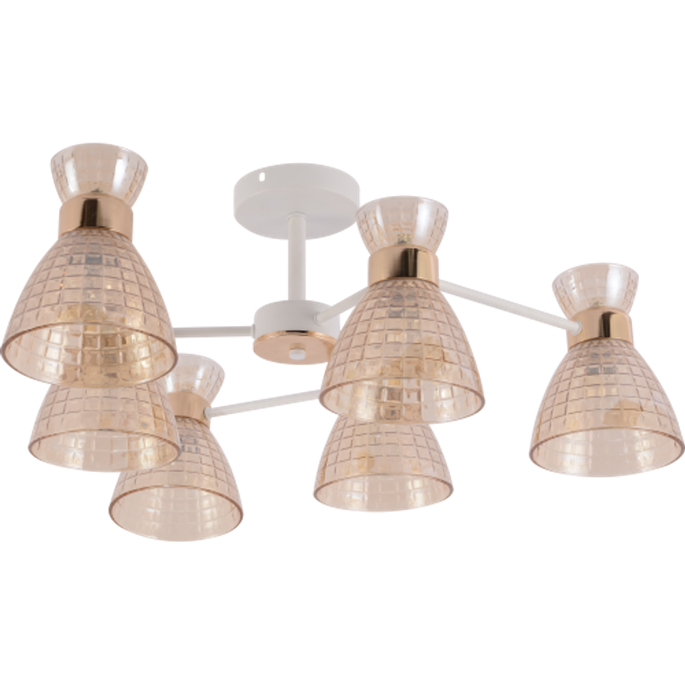 Люстра Rivoli Frances 9182-306 6хЕ27 60 Вт модерн | Rivoli