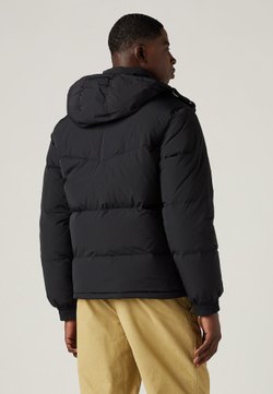 Куртка утепленная мужская LEVI'S ROCKRIDGE SHORT PUFFER JET BLACK