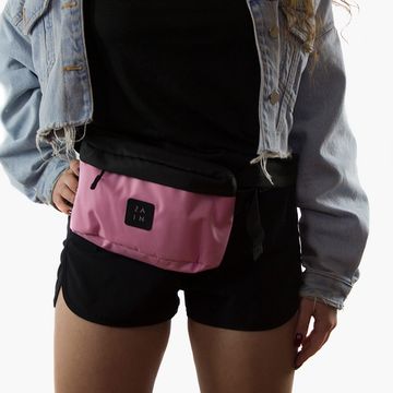 Поясная сумка ZAIN 236. Розовый&Черный