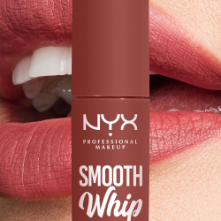 NYX Professional Makeup Smooth Whip Matte Lip Cream - Бархатистая разглаживающая помада, 4 ml