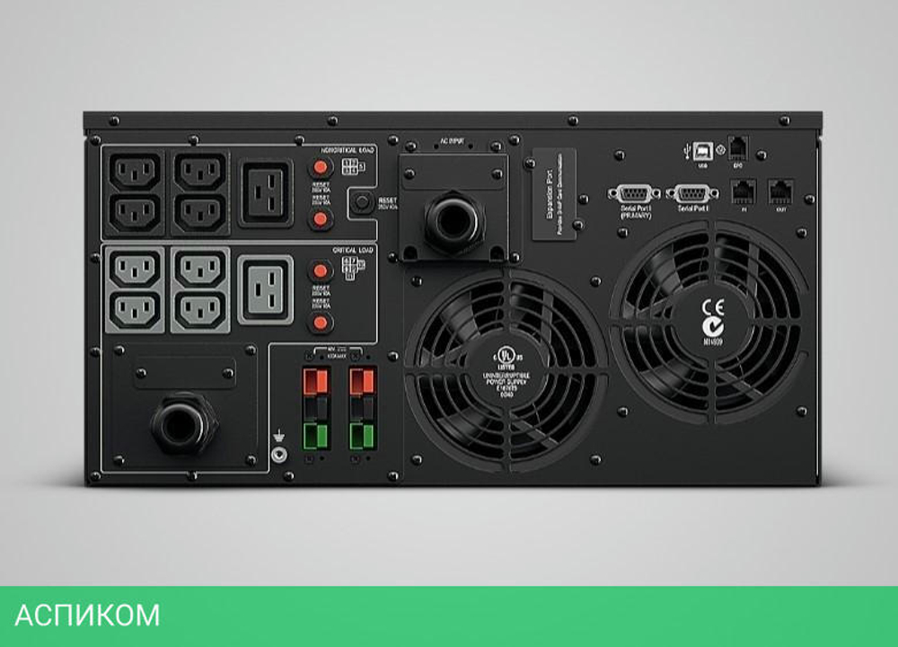 Источник бесперебойного питания CyberPower Professional Rackmount 6000VA (PR6000ELCDRTXL5U)