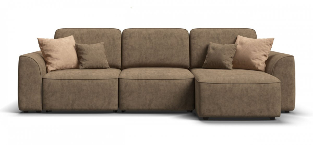 Угловой диван KING SE Велюр Royal тауп