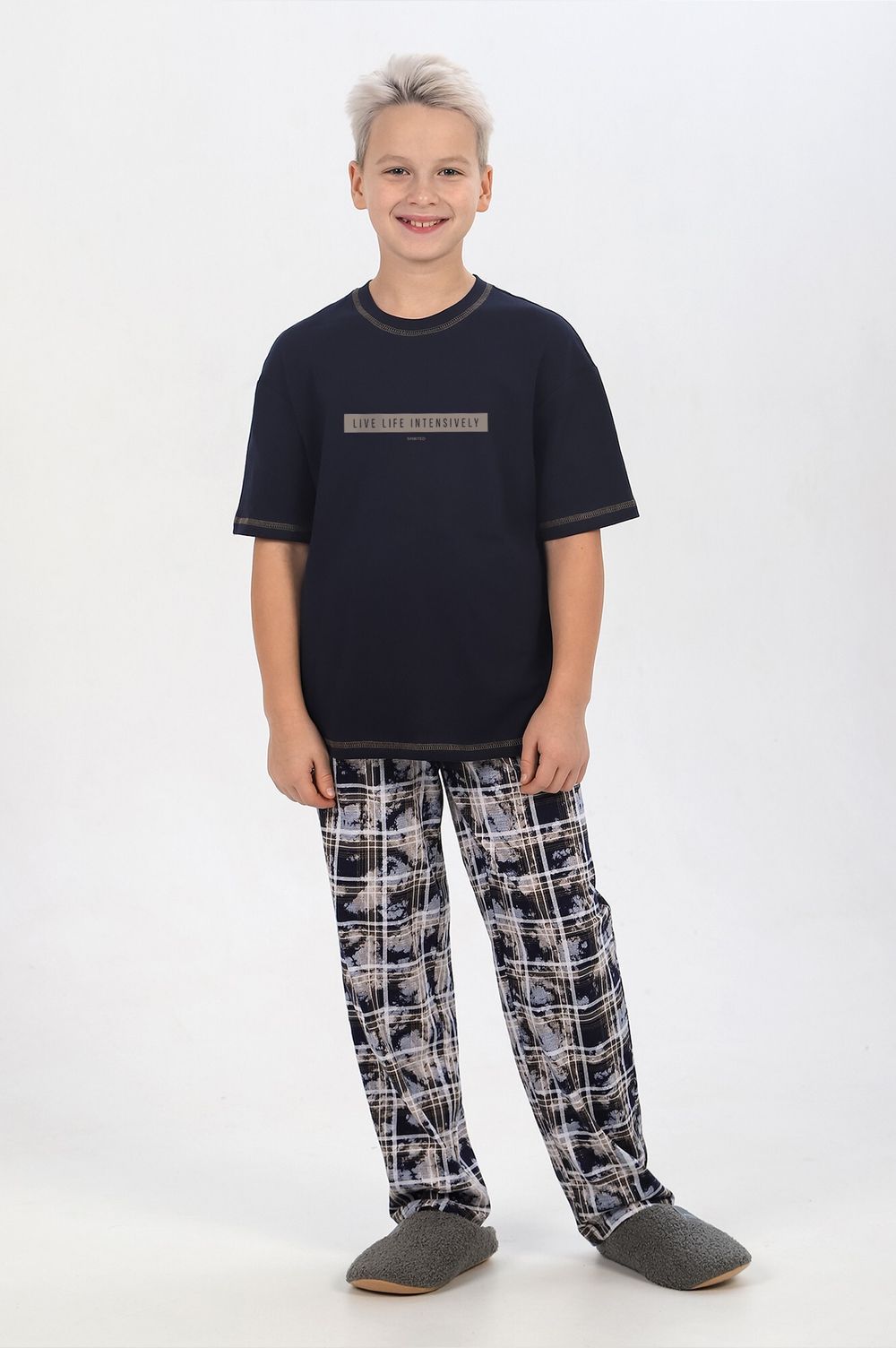 Костюм для мальчика Реал-1 Виотекс ТЁМНО-СИНИЙ