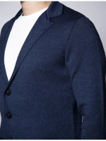 Пиджак вязаный