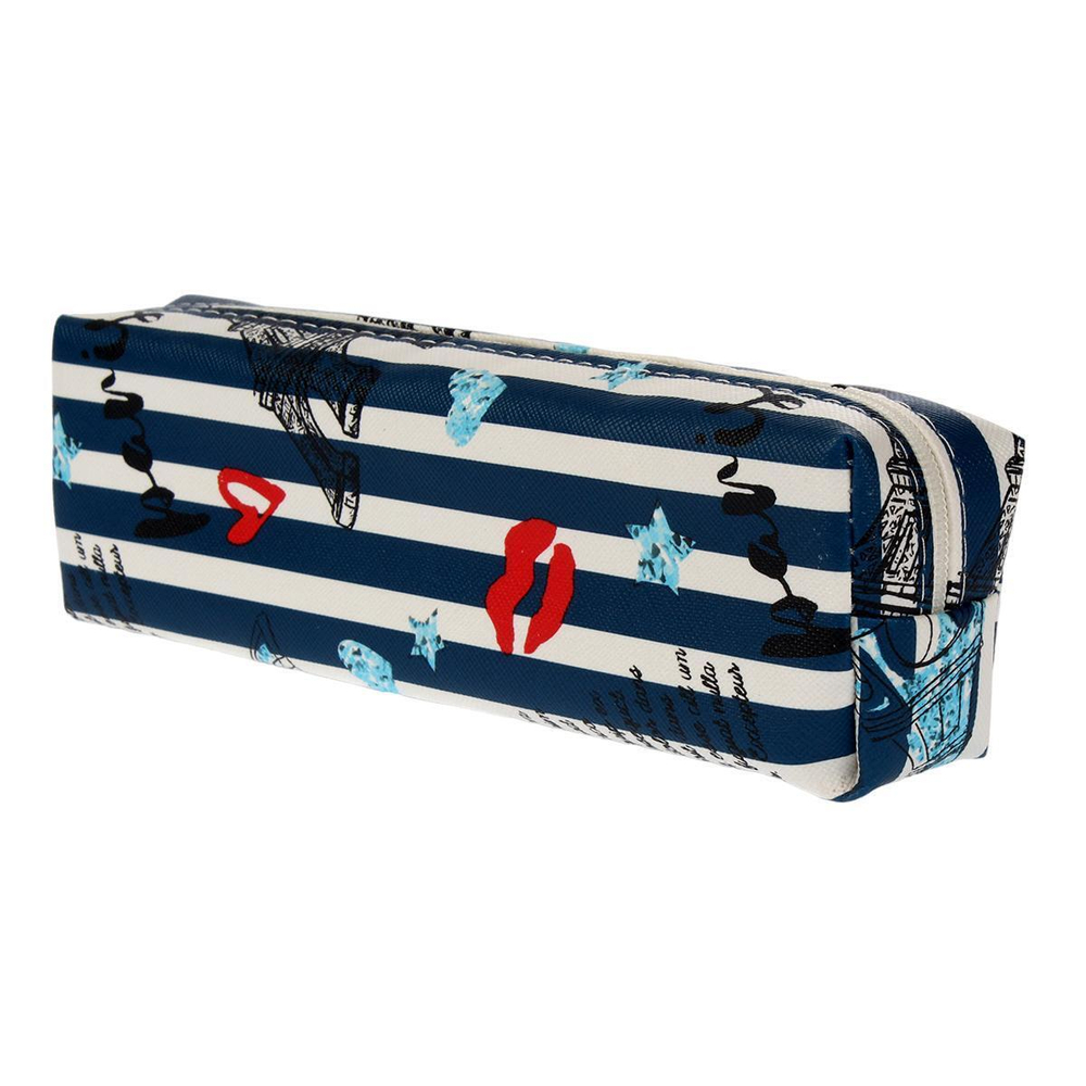 Пенал-косметичка "Подростковый микс", 19*3,5*5см, 5 видов микс