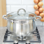 Кастрюля 6,6л со стеклянной крышкой Bella Cucina