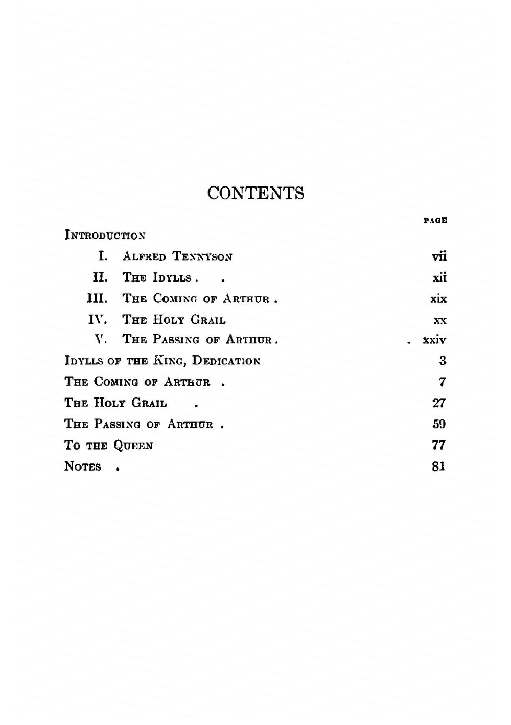 Tennysons The coming of Arthur, The Holy Grail and The passing of Arthur | Alfred Tennyson