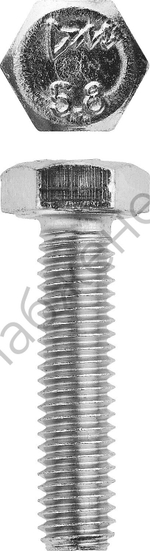 ЗУБР ГОСТ 7798-70 кл. пр. 5.8, M6 x 20 мм, болт оцинкованный, 5 кг (303080-06-020)