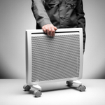 Конвектор гибридный электрический HybridX-1000, ИК нагреватель, цифровой термостат Denzel