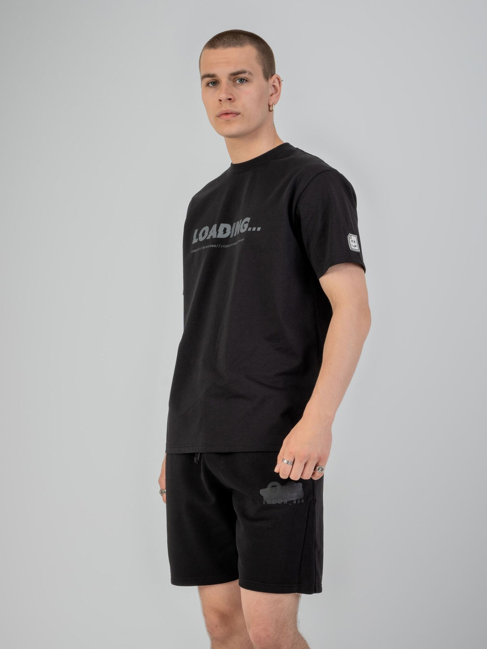 Футболка мужская ORIGINAL CREATOR LOADING GLITCH T-SHIRT, Черный