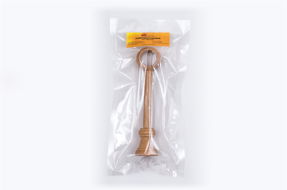 Кронштейн дерево, светлый дуб, 17 см