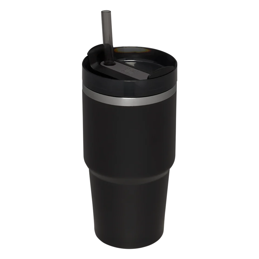 Термокружка Stanley Quencher H2.0 с трубочкой 0,591L чёрная 2.0