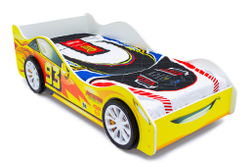 Кровать машина Бельмарко Тачка желтая