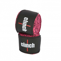 Бинты эластичные Clinch Boxing Crepe Bandage Tech Fix розовые C140