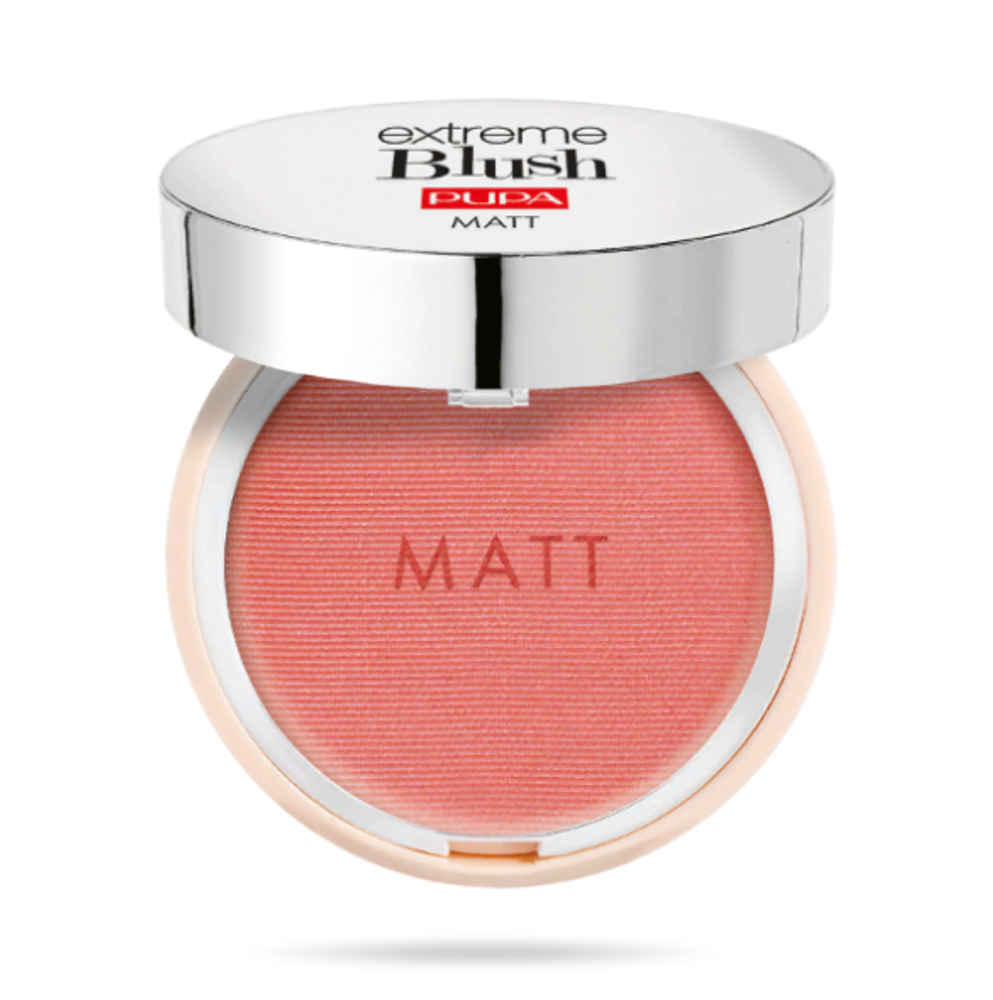 Pupa Румяна Extreme Blush Matt, компактные, с натуральным эффектом, тон №003, Дикий розовый