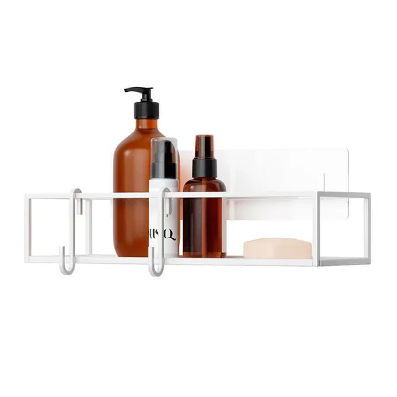 Набор из 2-х полок для ванной cubiko, белые