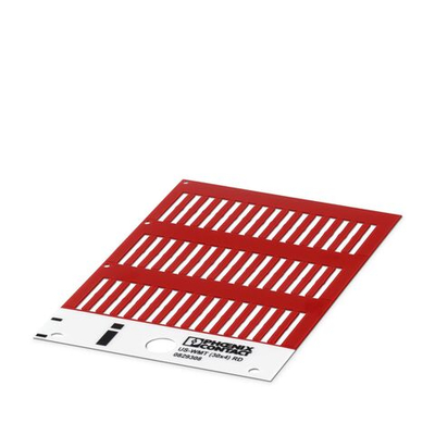 0829993 - US-WMT (30X4) RD CUS - Держатель маркировки кабеля